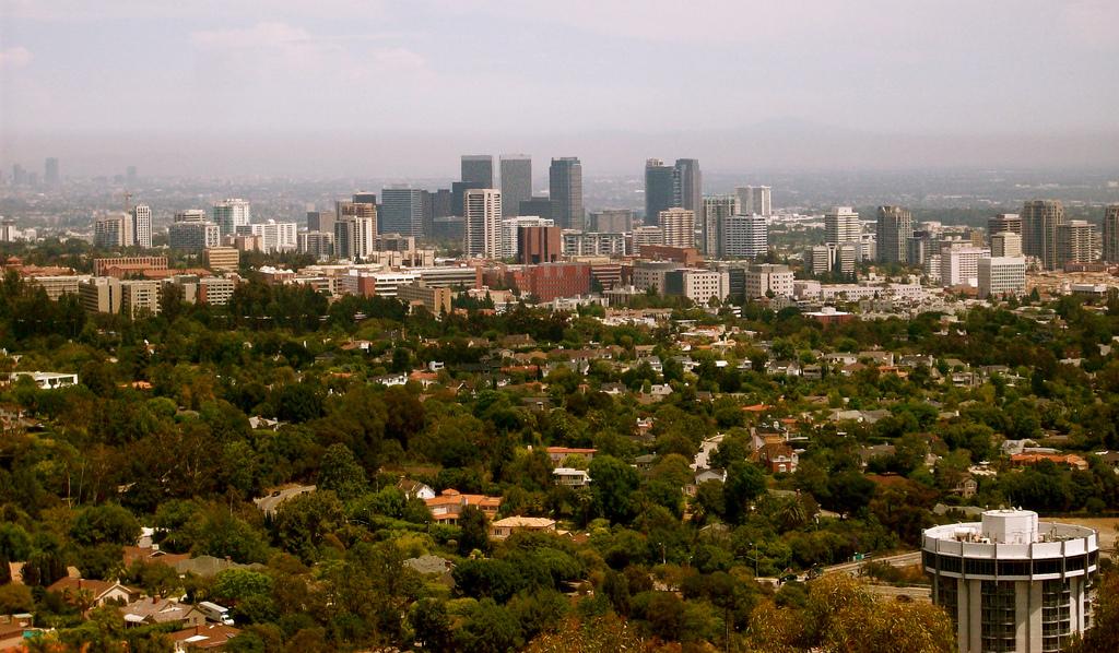 Westwood CA skyline near Los Angeles business district for companies comparing top IT support companies in Westwood CA