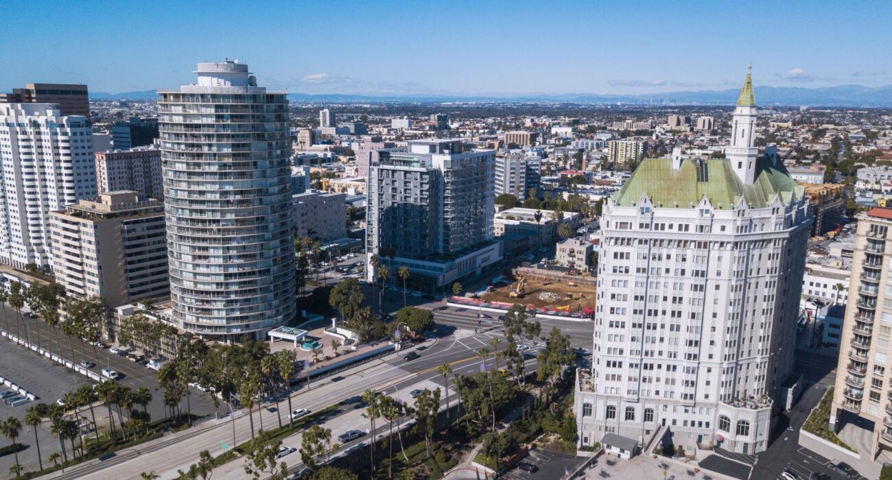 Downtown Long Beach business district representing companies that need managed IT services in Long Beach